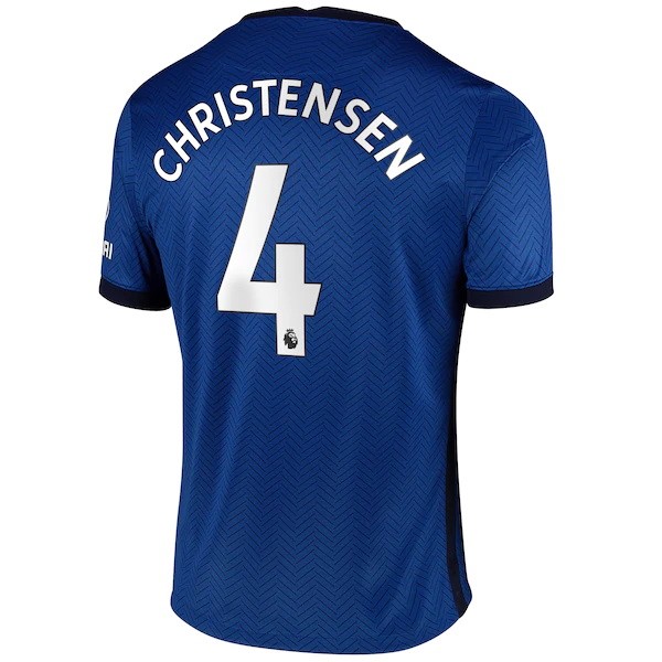 Camiseta Chelsea NO.4 Christensen Primera equipo 2020-2021 Azul